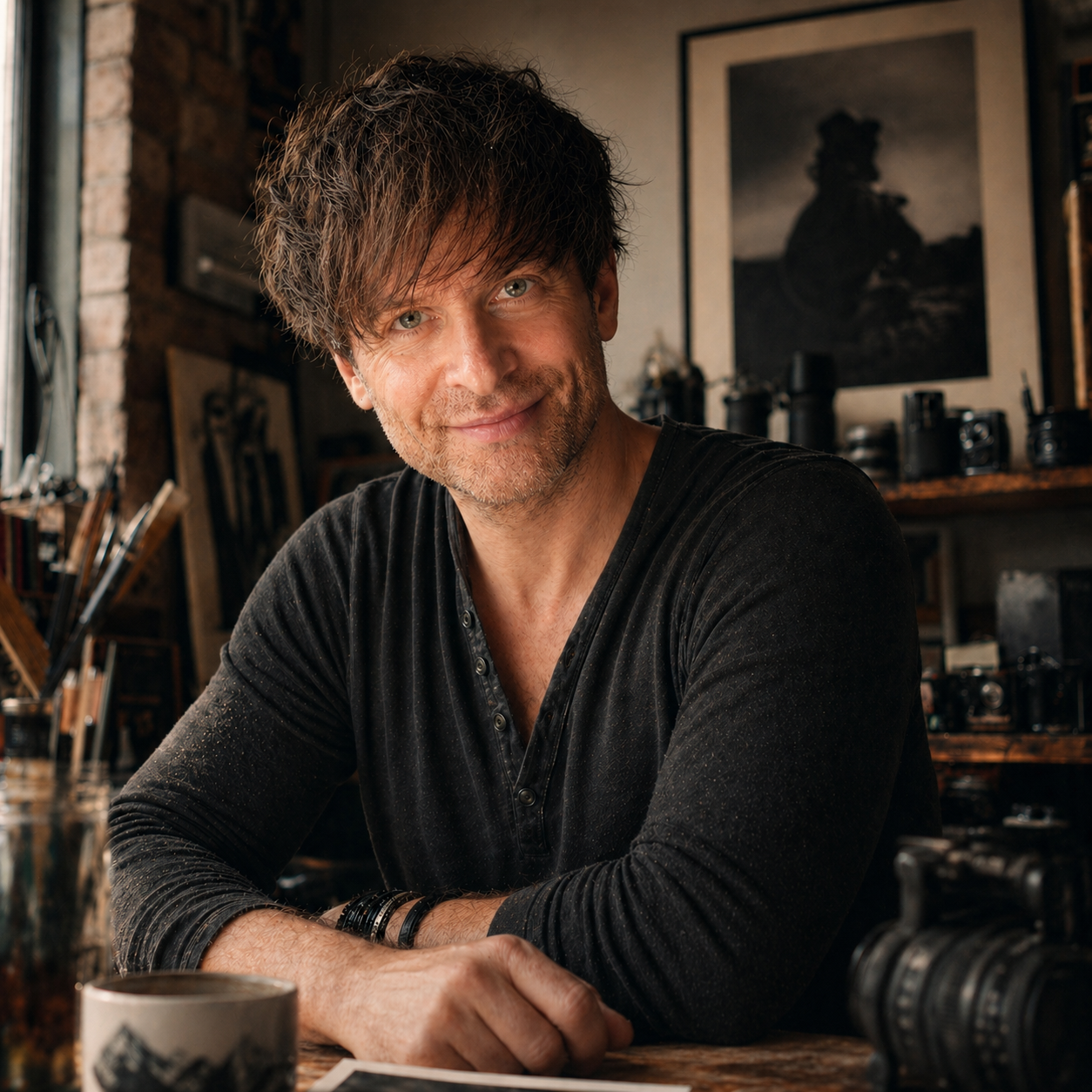 Rene Luedke Fotograf Portrait laecheln